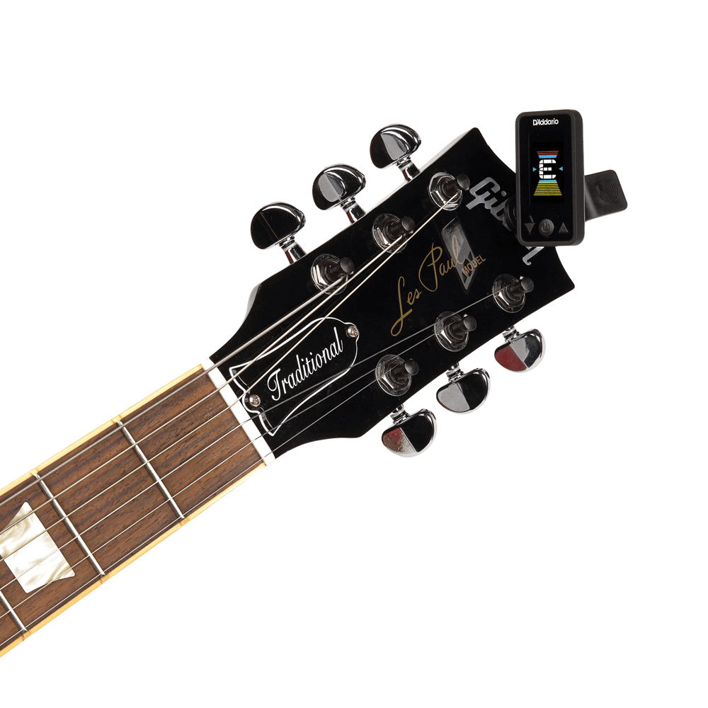 D'Addario Eclipse Headstock Tuner - PW-CT-17BK | Clip-On Guitar Tuner