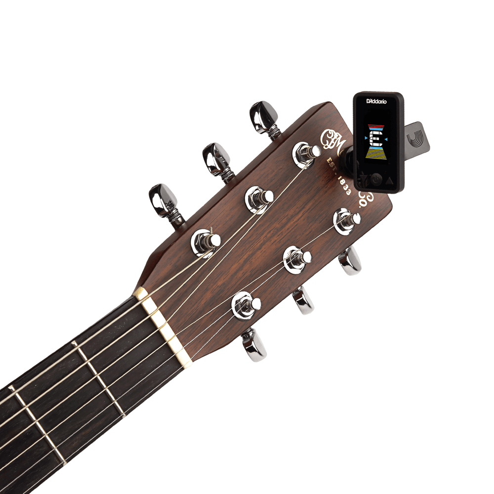D'Addario Eclipse Headstock Tuner - PW-CT-17BK | Clip-On Guitar Tuner