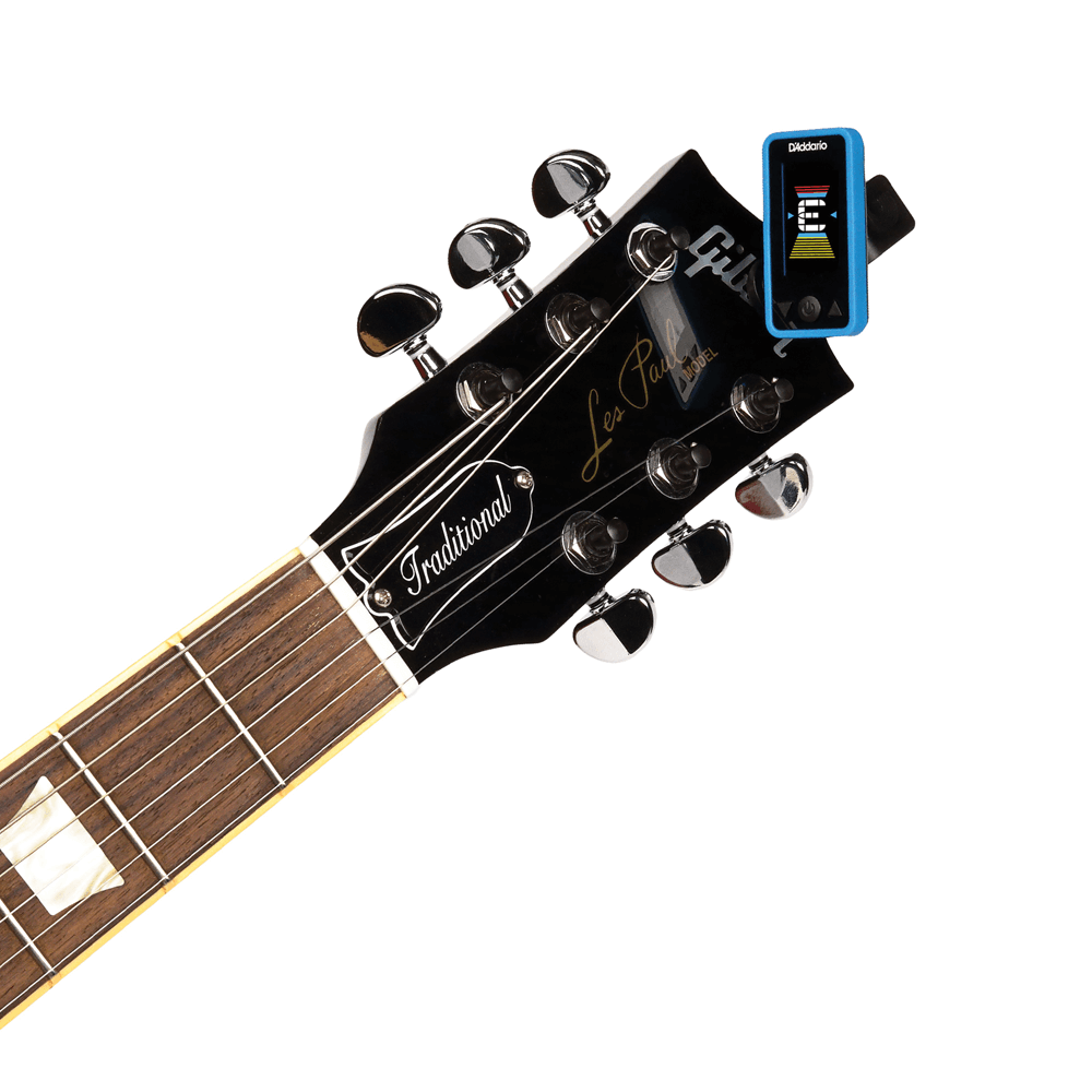 D'Addario Eclipse Headstock Tuner - PW-CT-17BU | Clip-On Guitar Tuner