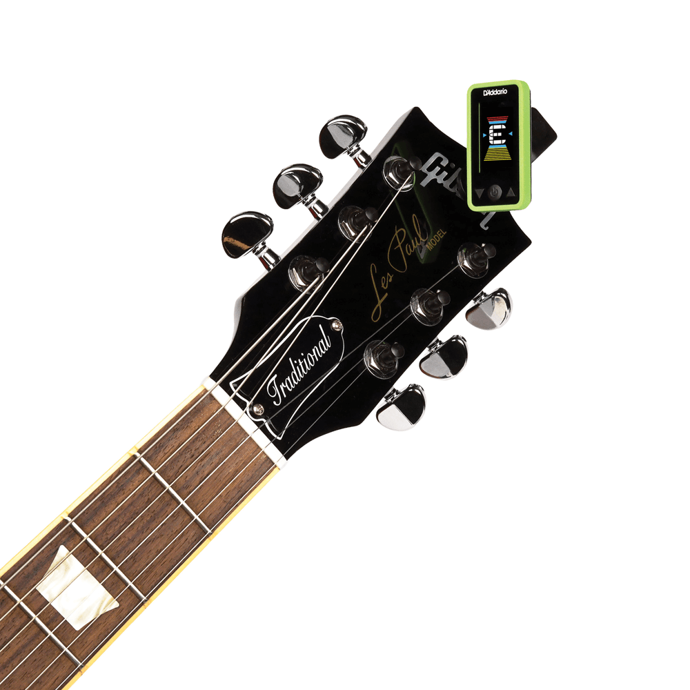D'Addario Eclipse Headstock Tuner - PW-CT-17GN | Clip-On Guitar Tuner