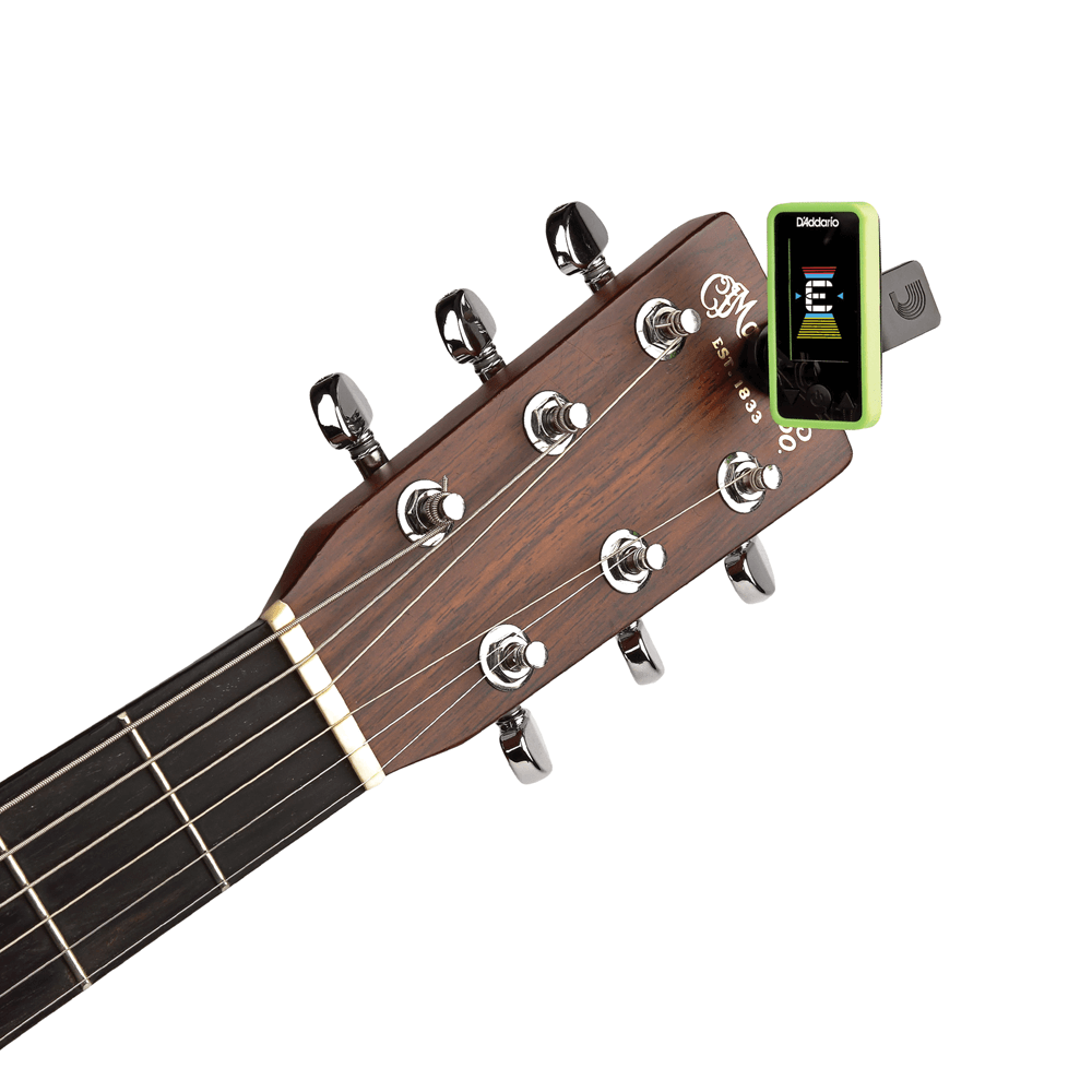 D'Addario Eclipse Headstock Tuner - PW-CT-17GN | Clip-On Guitar Tuner
