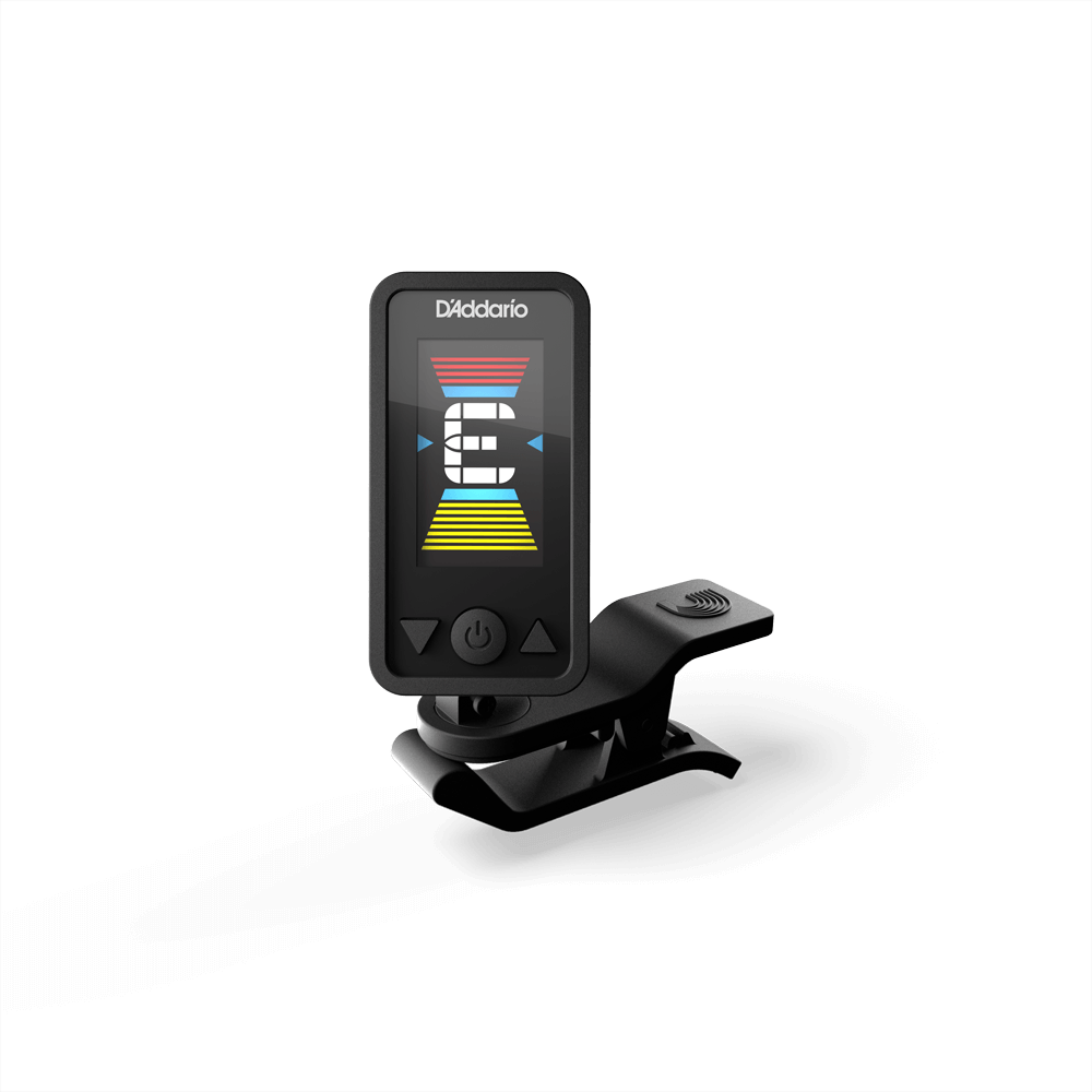D'Addario Eclipse Headstock Tuner - PW-CT-17BK | Clip-On Guitar Tuner