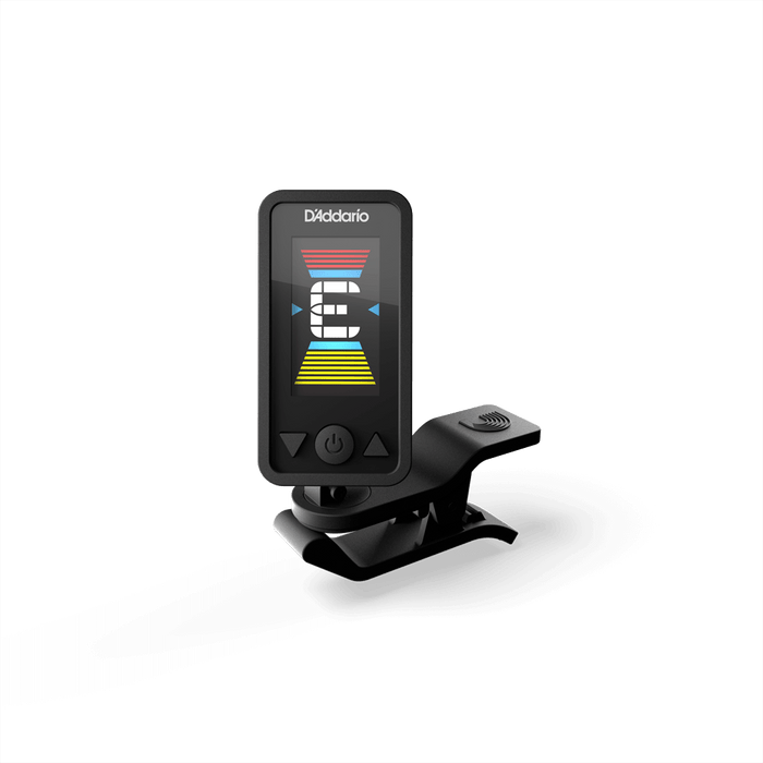 D'Addario Eclipse Headstock Tuner - PW-CT-17BK | Clip-On Guitar Tuner