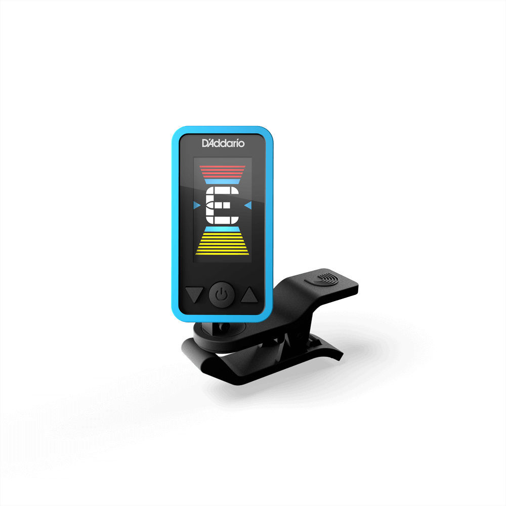D'Addario Eclipse Headstock Tuner - PW-CT-17BU | Clip-On Guitar Tuner