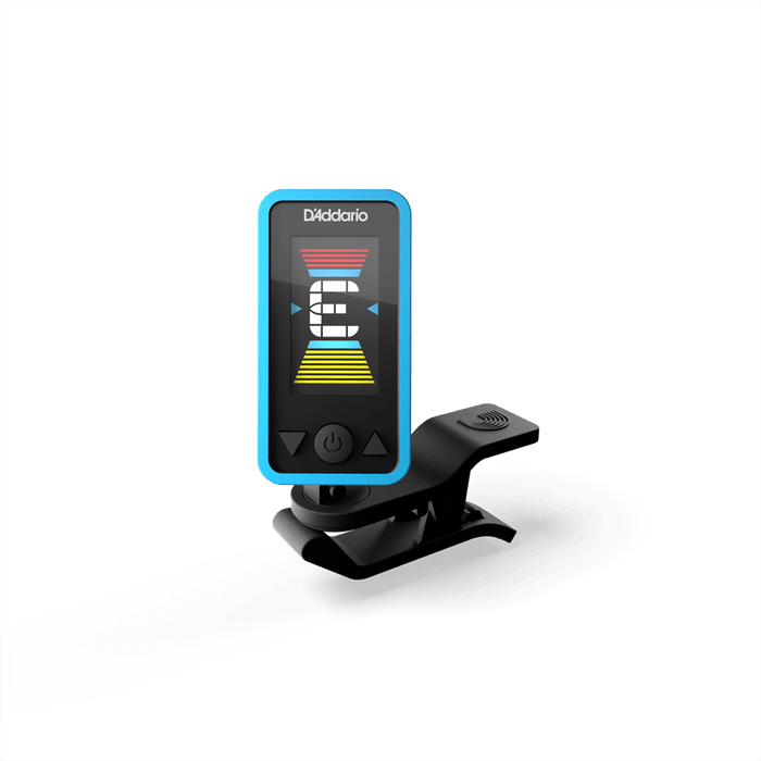 D'Addario Eclipse Headstock Tuner - PW-CT-17BU | Clip-On Guitar Tuner