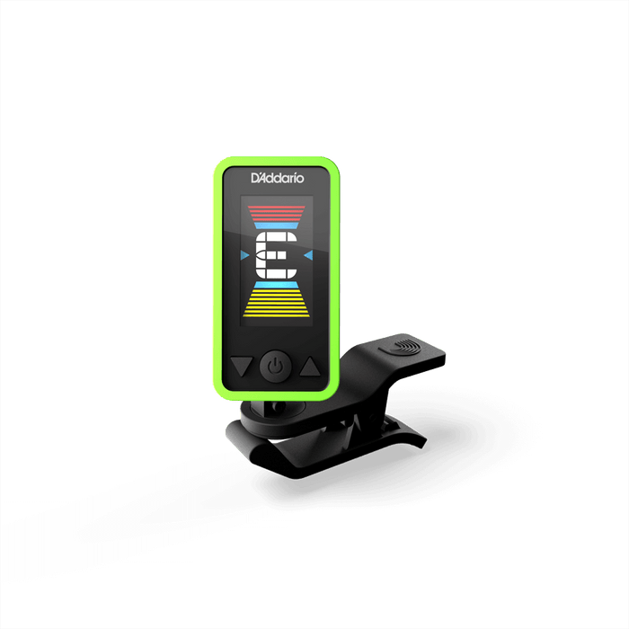 D'Addario Eclipse Headstock Tuner - PW-CT-17GN | Clip-On Guitar Tuner