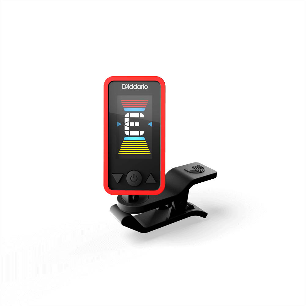 D'Addario Eclipse Headstock Tuner - PW-CT-17RD | Clip-On Guitar Tuner