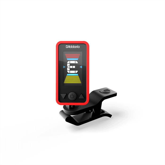 D'Addario Eclipse Headstock Tuner - PW-CT-17RD | Clip-On Guitar Tuner