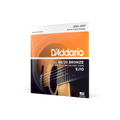 D'Addario EJ10 Acoustic Guitar Strings - Extra Light 10-47 Gauge Bronze Wound