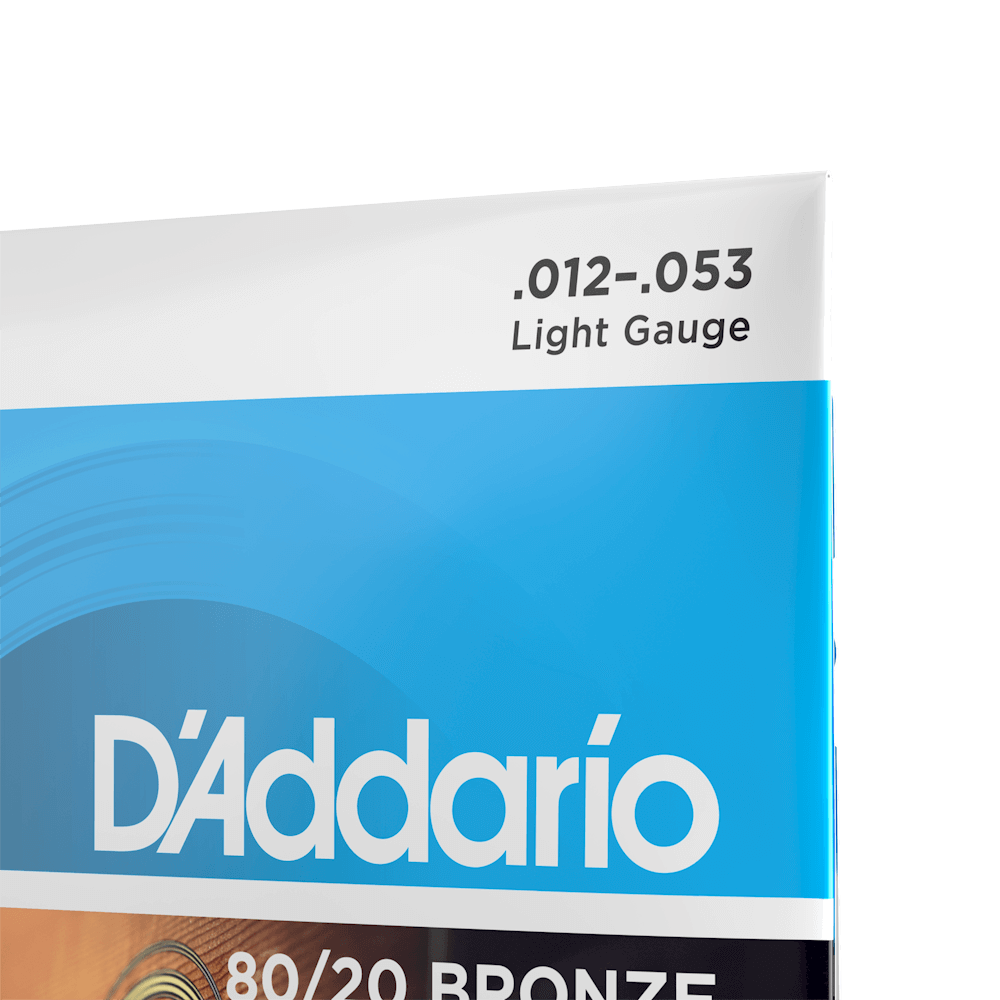 D'Addario EJ11 Acoustic Guitar Strings - Regular Light 12-53 Gauge Bronze Wound