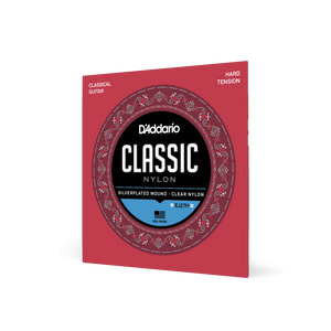D'Addario EJ27H | Hard Tension Nylon Student Classical Strings