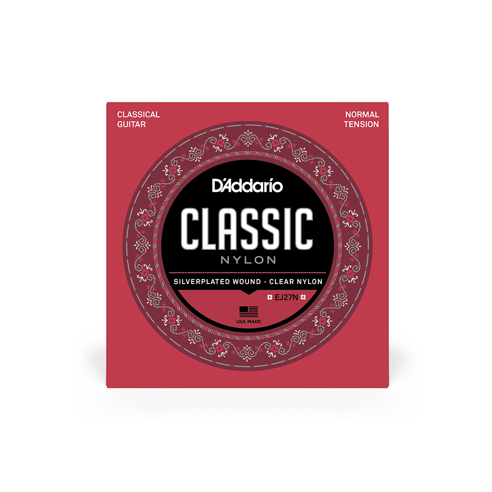 D'Addario EJ27N Student Classical Guitar Strings - Normal Tension Nylon