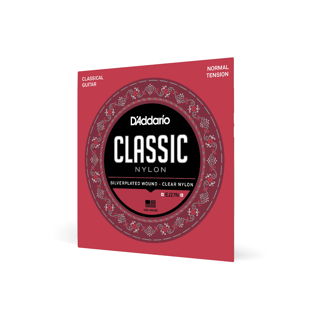 D'Addario EJ27N Student Classical Guitar Strings - Normal Tension Nylon