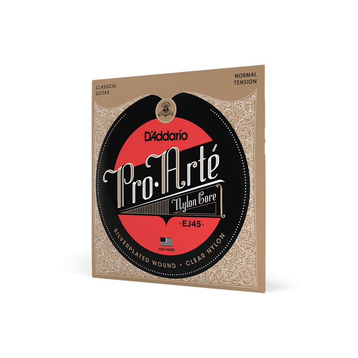D'Addario EJ45 Pro-Arte Classical Guitar Strings - Normal Tension Nylon