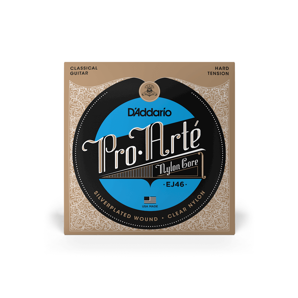 D'Addario EJ46 Pro-Arte Classical Guitar Strings - Hard Tension Nylon
