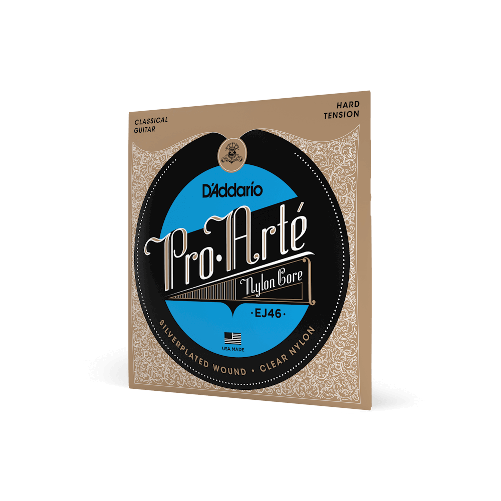 D'Addario EJ46 Pro-Arte Classical Guitar Strings - Hard Tension Nylon
