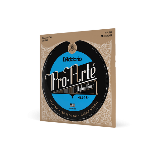 D'Addario EJ46 Pro-Arte Classical Guitar Strings - Hard Tension Nylon