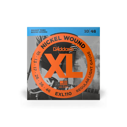 D'Addario EXL110 | 10-46 Regular Light Electric Guitar Strings