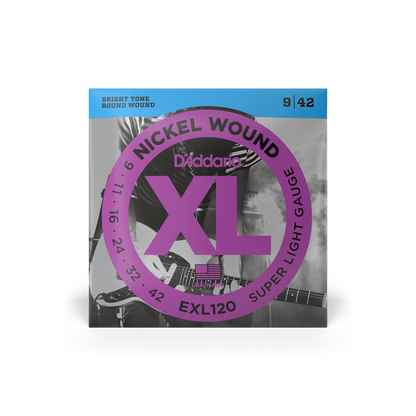 D'Addario EXL120 | 09-42 Super Light Electric Guitar Strings
