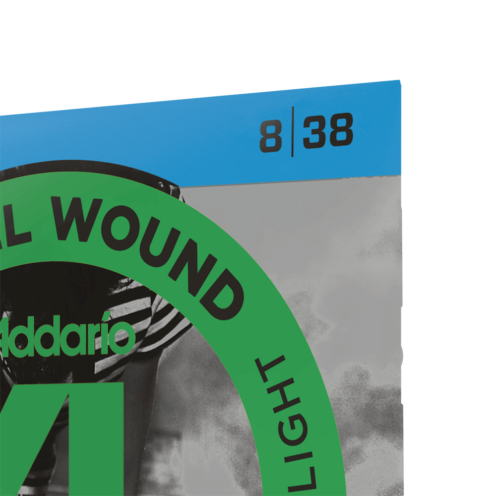 D'Addario EXL130 Electric Guitar Strings - Extra Super Light 8-38 Nickel Wound