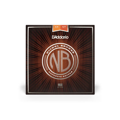D'Addario NB1047 | 10-47 Extra Light Acoustic Guitar Strings