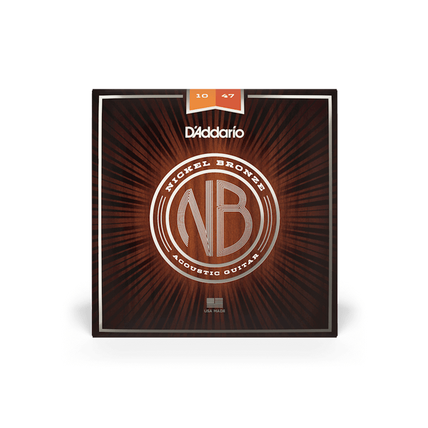 D'Addario NB1047 | 10-47 Extra Light Acoustic Guitar Strings