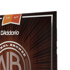 D'Addario NB1047 Nickel Bronze Acoustic Guitar Strings - Extra Light 10-47