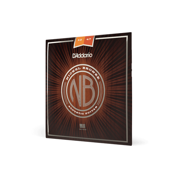 D'Addario NB1047 | 10-47 Extra Light Acoustic Guitar Strings
