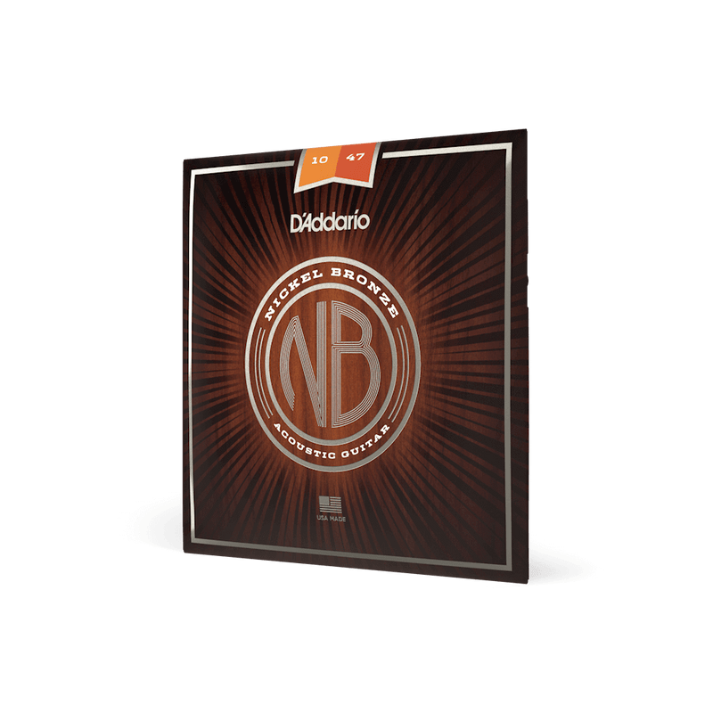 D'Addario NB1047 | 10-47 Extra Light Acoustic Guitar Strings