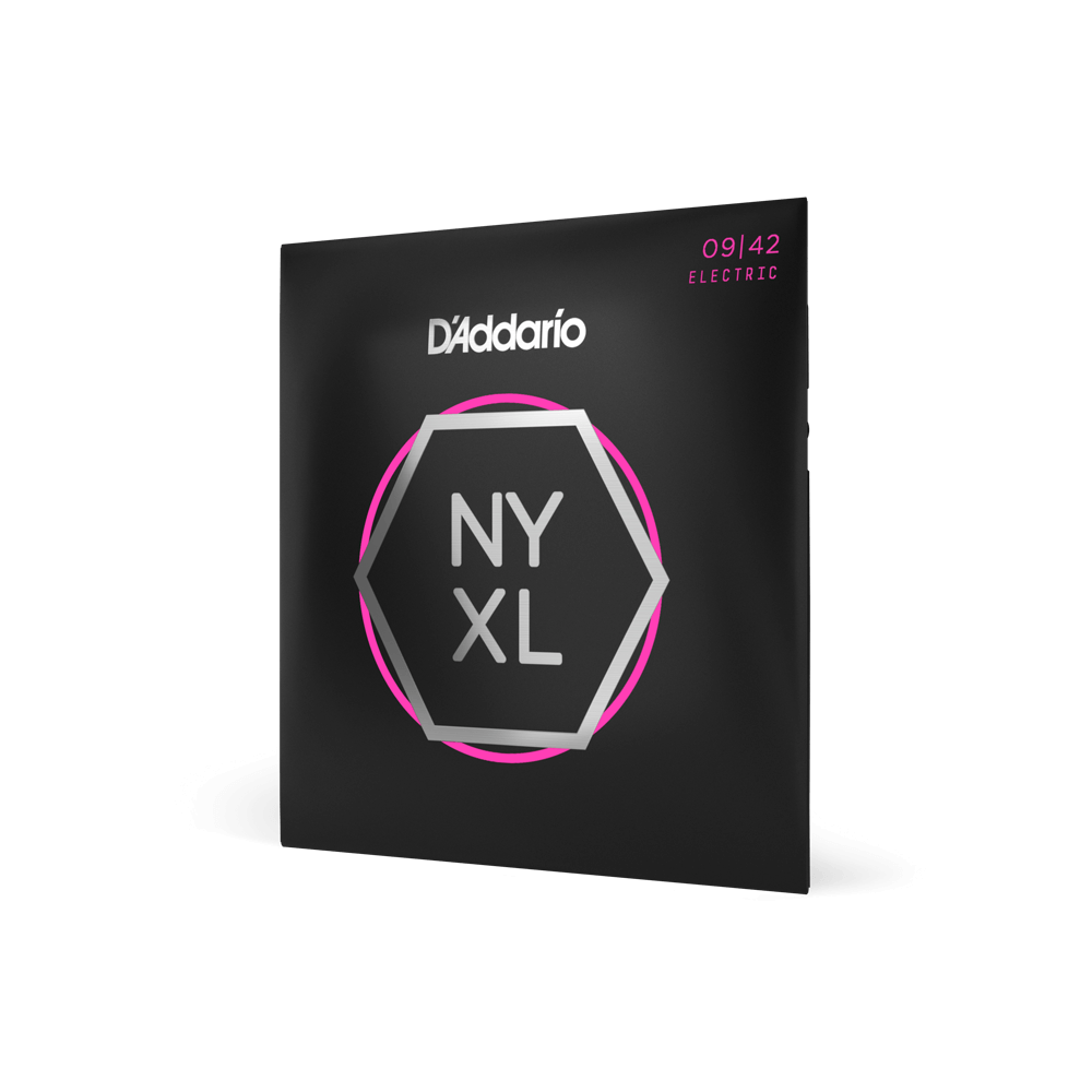 D'Addario NYXL0942 Electric Guitar Strings - Super Light 9-42 High Carbon Steel