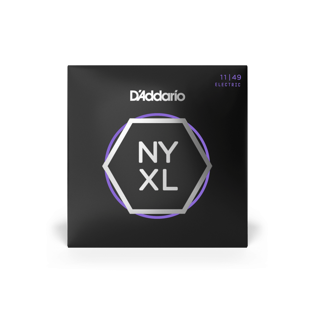D'Addario NYXL1149 Nickel Wound Electric Guitar Strings - Medium 11-49