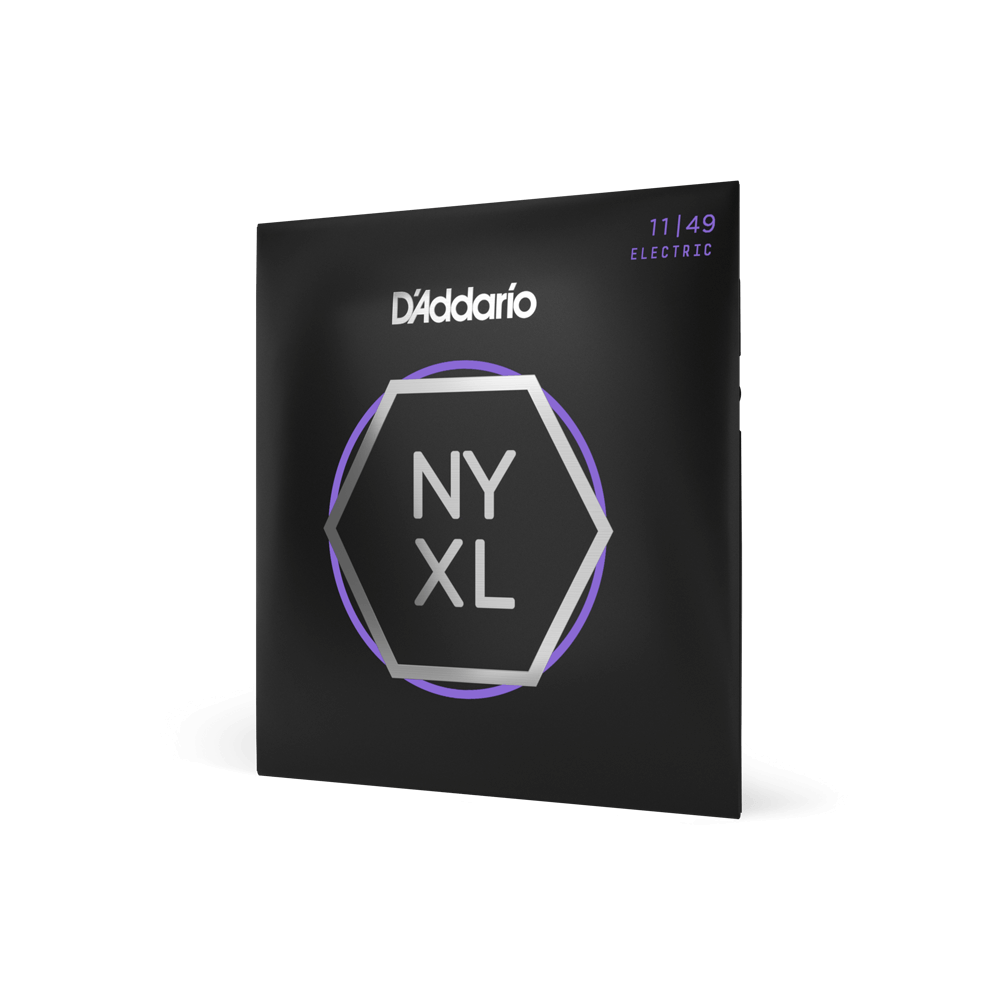 D'Addario NYXL1149 Nickel Wound Electric Guitar Strings - Medium 11-49