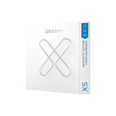 D'Addario XSAPB1253 | 12-53 Light Coated Acoustic Guitar Strings