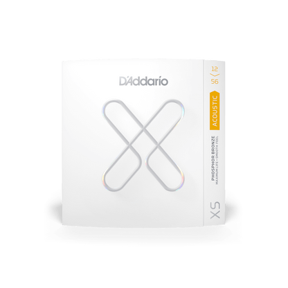 D'Addario XSAPB1256 | 12-56 Light Top/Medium Bottom Coated Acoustic Guitar Strings