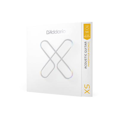 D'Addario XSAPB1256 | 12-56 Light Top/Medium Bottom Coated Acoustic Guitar Strings