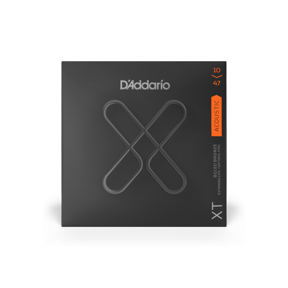 D'Addario XTABR1047 | 10-47 Extra Light Coated Acoustic Guitar Strings