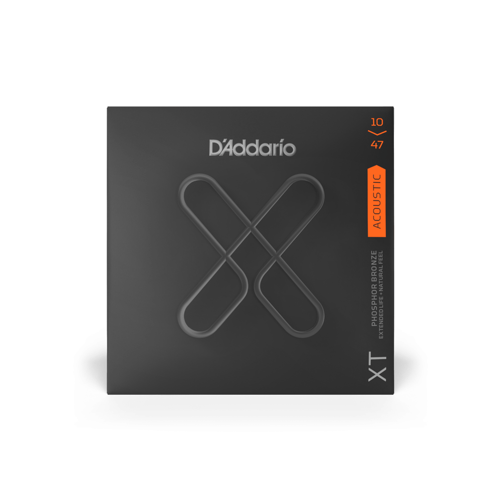 D'Addario XTAPB1047 | 10-47 Extra Light Coated Acoustic Guitar Strings