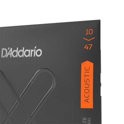 D'Addario XTAPB1047 | 10-47 Extra Light Coated Acoustic Guitar Strings