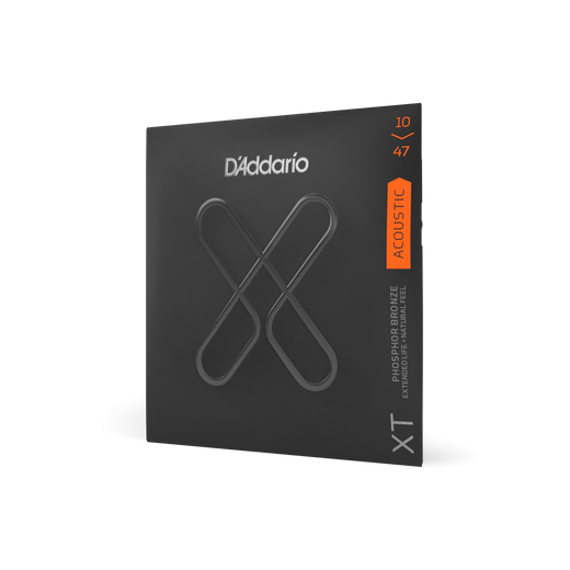D'Addario XTAPB1047 XT Phosphor Bronze Acoustic Strings - Extra Light 10-47 Coated