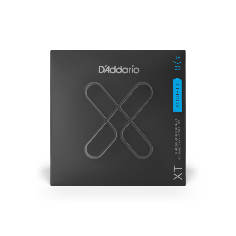 D'Addario XTAPB1253 | 12-53 Light Coated Acoustic Guitar Strings