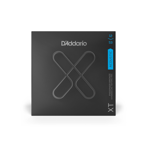 D'Addario XTAPB1253 | 12-53 Light Coated Acoustic Guitar Strings