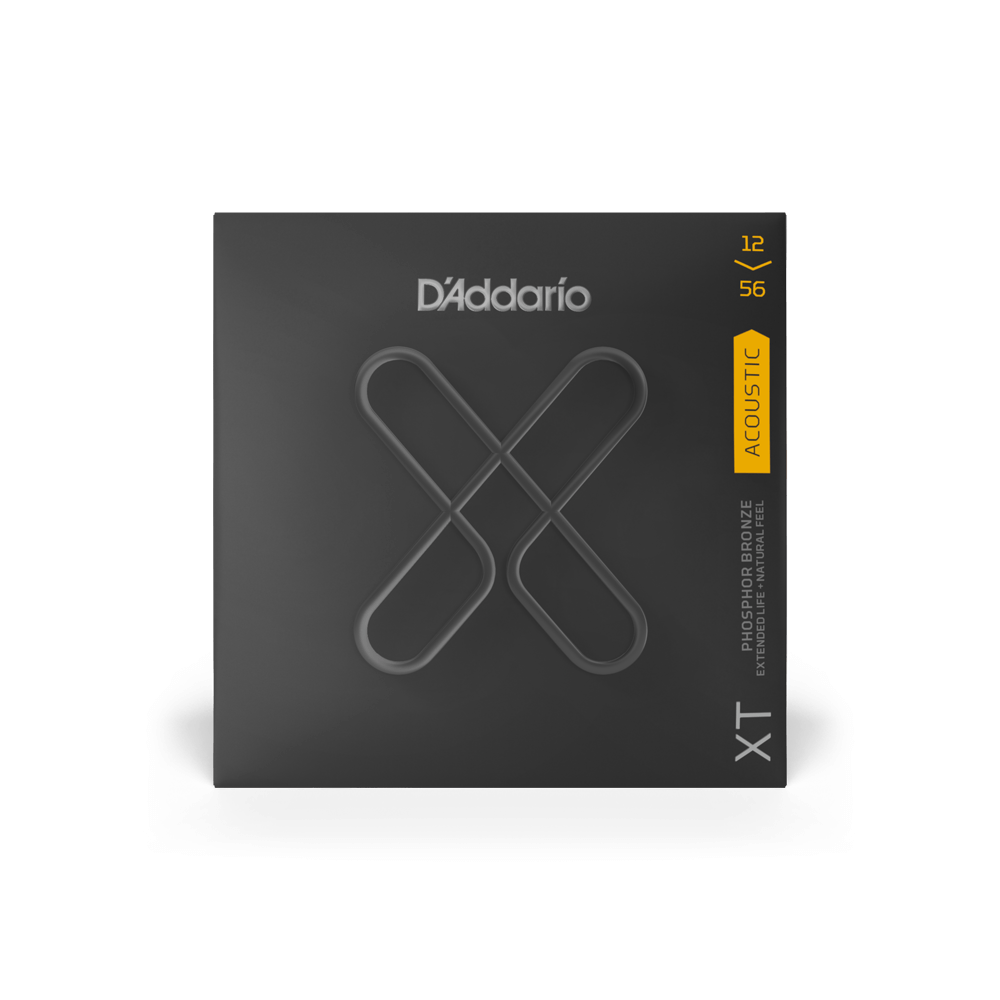 D'Addario XTAPB1256 | 12-56 Light Top/Medium Bottom Coated Acoustic Guitar Strings