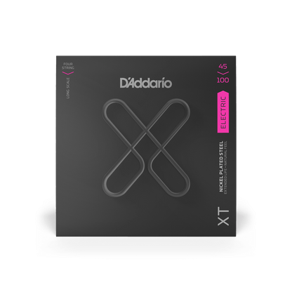 D'Addario XTB45100 | 45-100 Regular Light Long Scale Coated Bass Strings