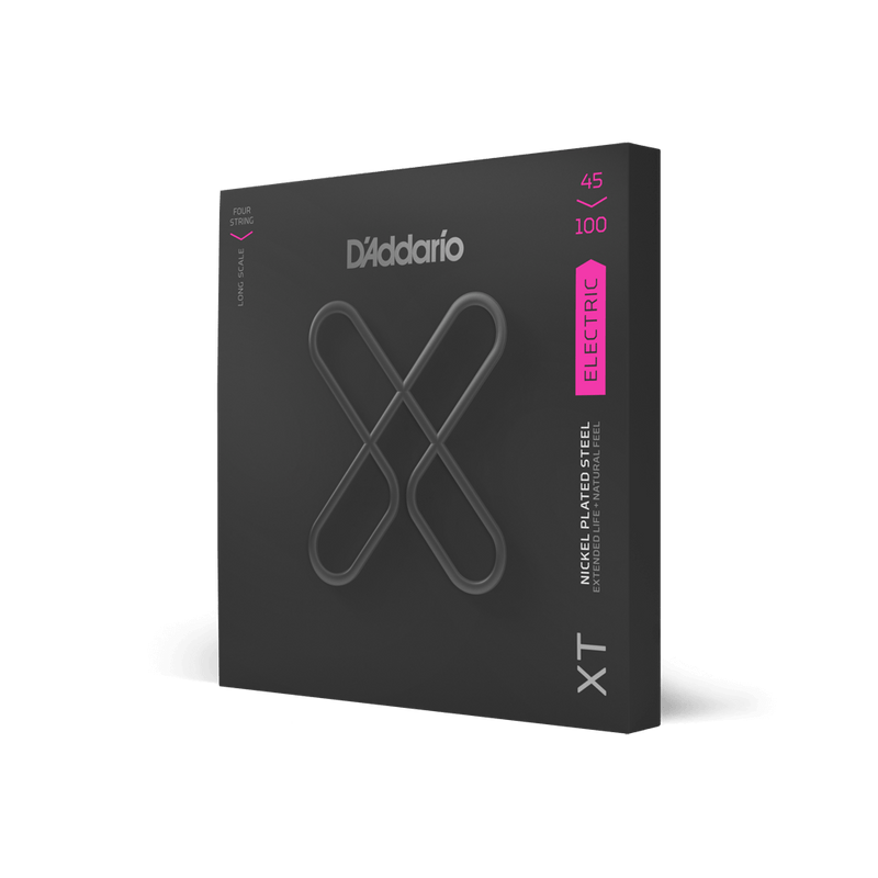 D'Addario XTB45100 | 45-100 Regular Light Long Scale Coated Bass Strings