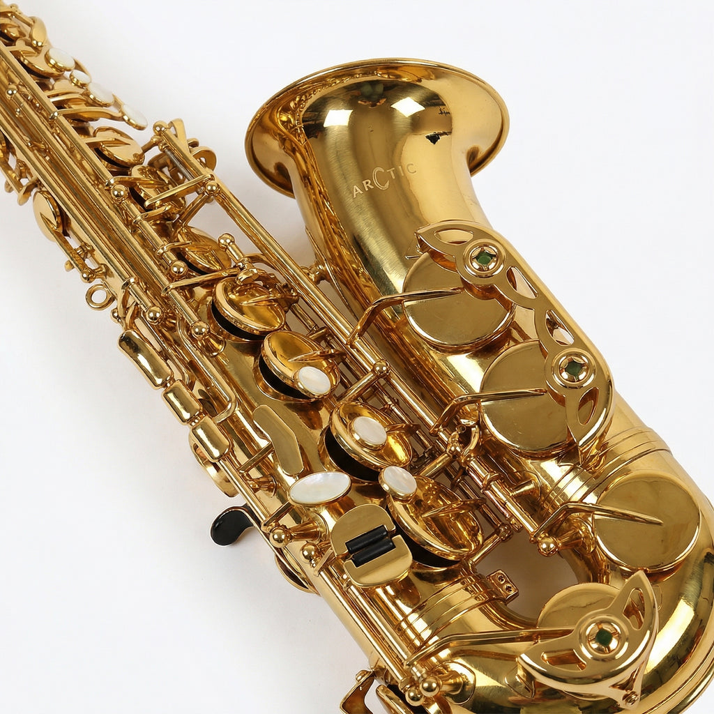 Arctic Professional Alto Saxophone Gold Lacquer Finish | ‎AR-SAX-100