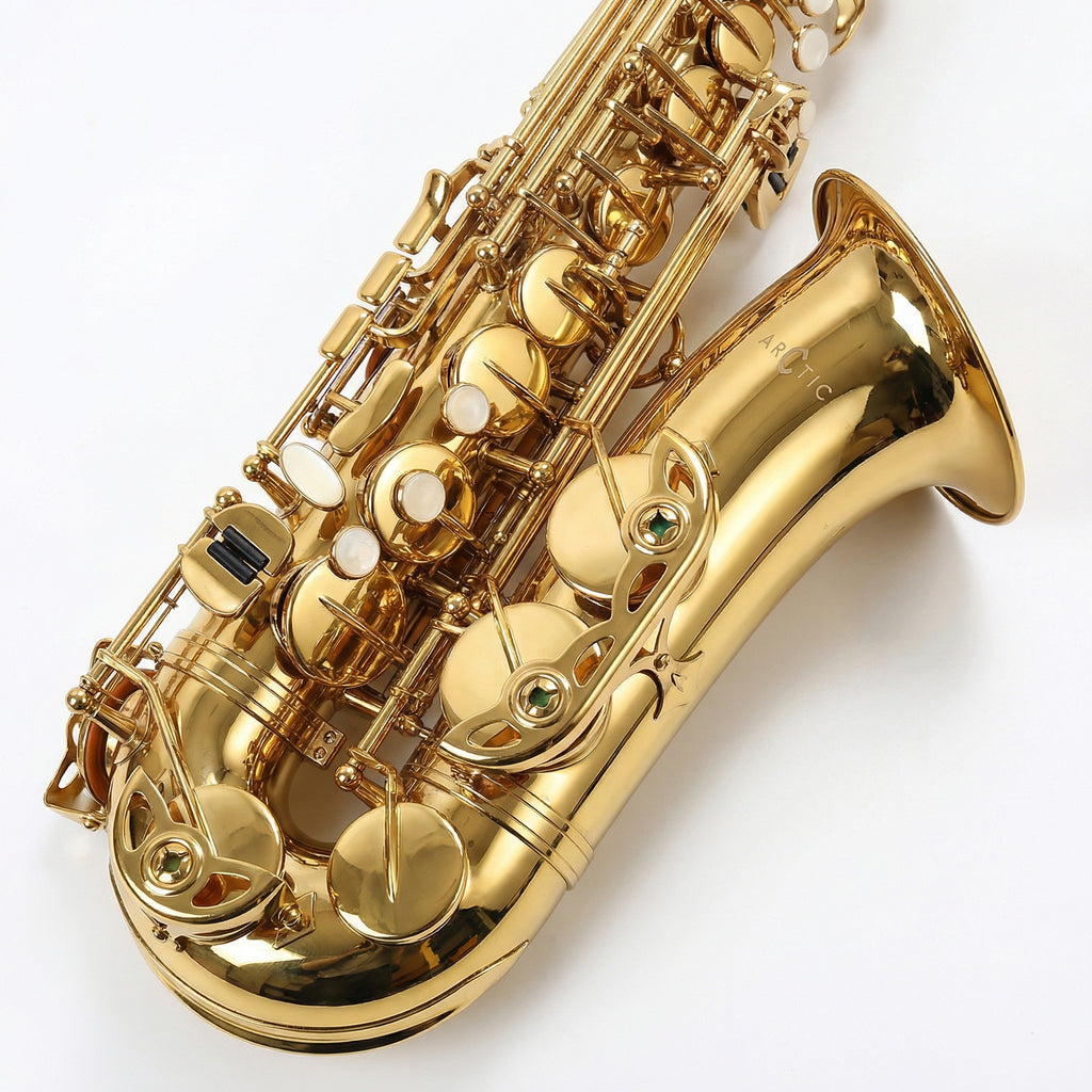 Arctic Professional Alto Saxophone Gold Lacquer Finish | ‎AR-SAX-100