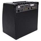 Black guitar amplifier with Peavey logo on a white background