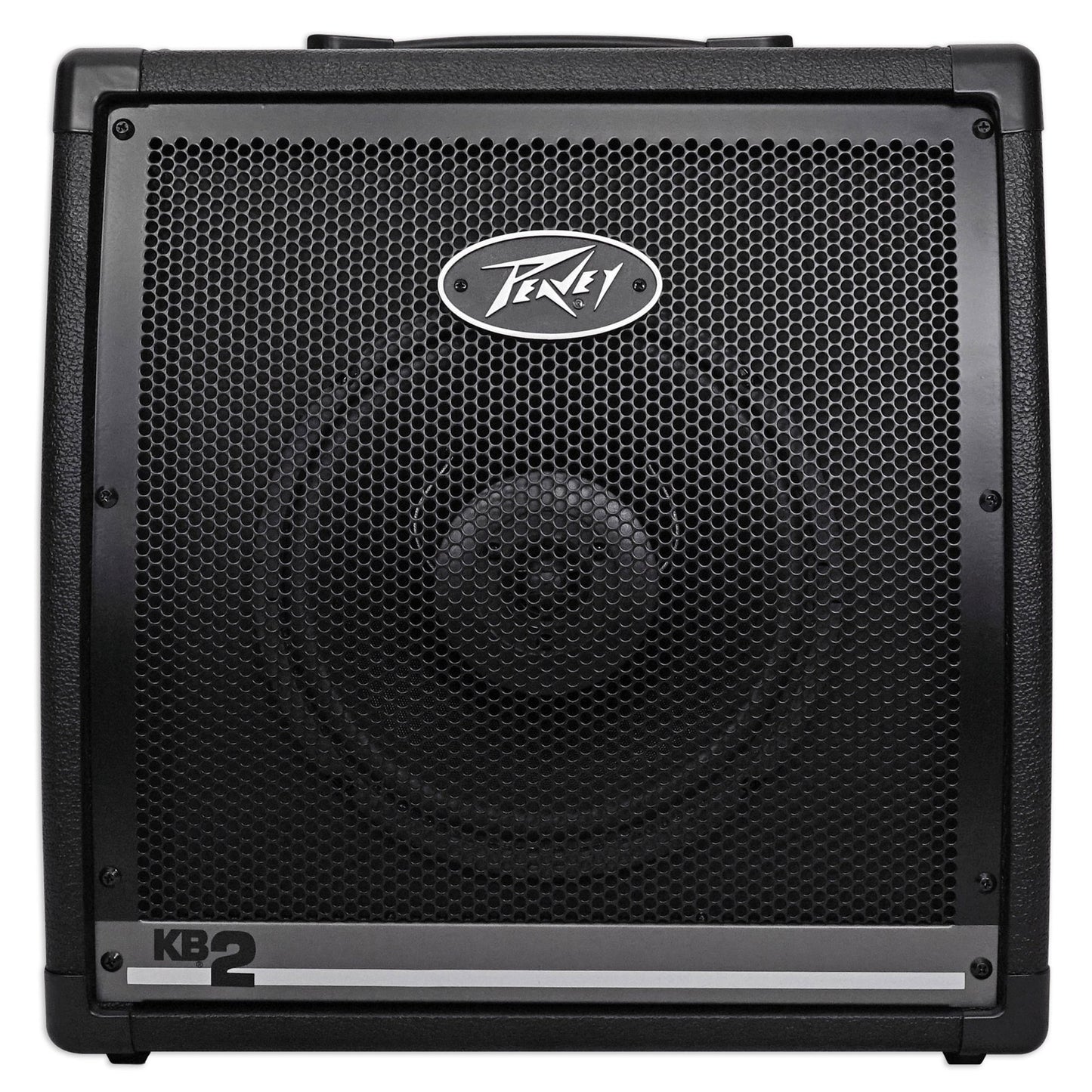 Peavey KB2 keyboard amplifier on a white background