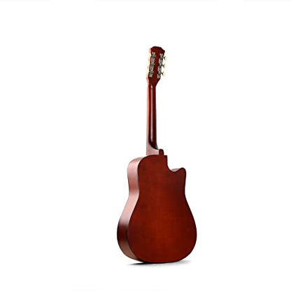 Intern INT-38C-L-NT Left-Handed Acoustic Guitar Kit (Natural)