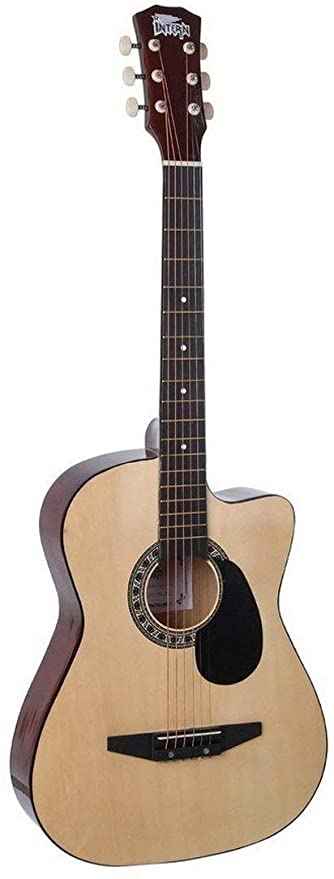 Intern INT-38C-NT-G | Acoustic Guitar Set - Natural Glossy Finish
